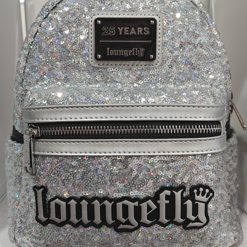 Loungefly 25th Anniversary Glitter Backpack